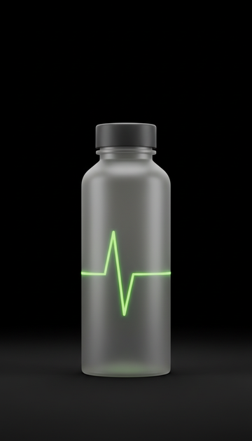 Functional Drink Bottle with Adaptogens